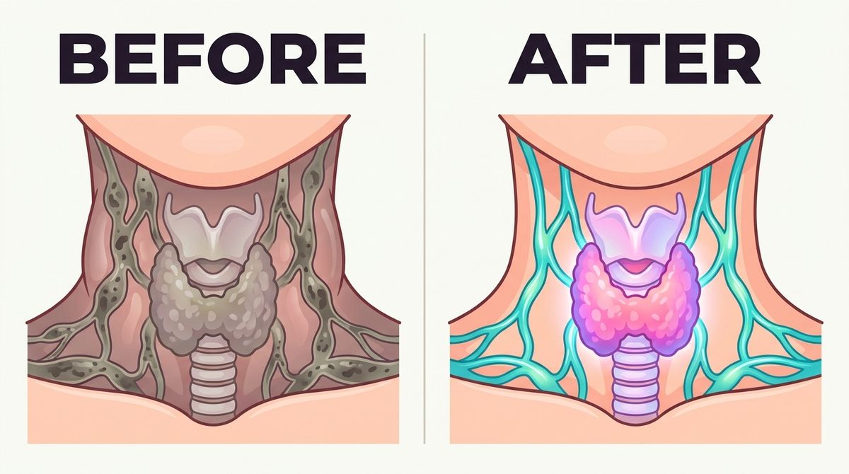 A clean, bright, modern, product-free editorial medical illustration, flat modern vector medical style, NOT photoreal, N